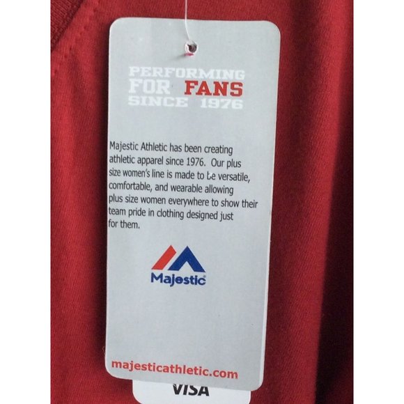 NWT, Arizona Cardinals NFL, Womens Tee, Size 1X - Picture 6 of 8